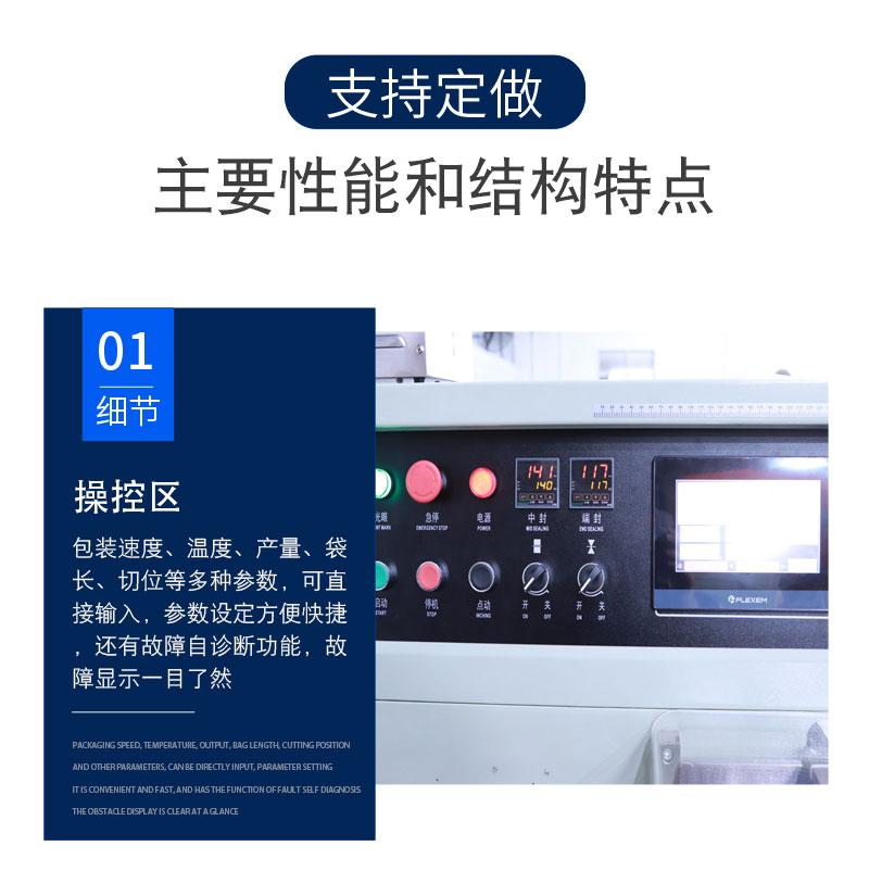 一次性平面口罩包裝機(圖3)